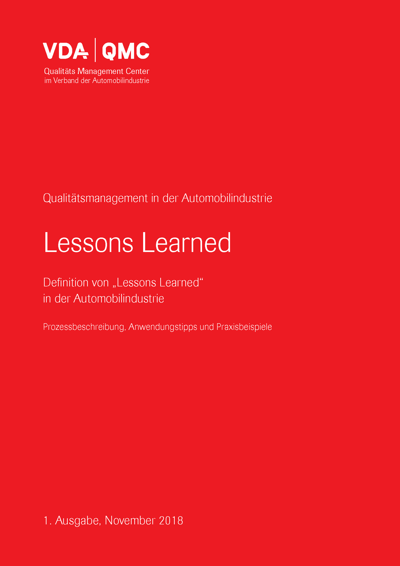 Bild von Lessons Learned - Definition_DEUTSCH